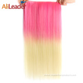 Colorful Curly 5-Clips In 20Inches Long Hair Extensions